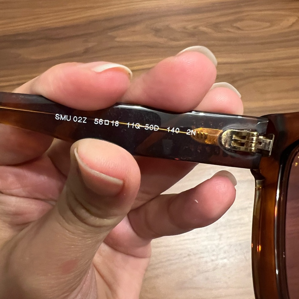 Miu Miu Tortoise Shell Sunglasses MU 02ZS - Picture 4 of 12